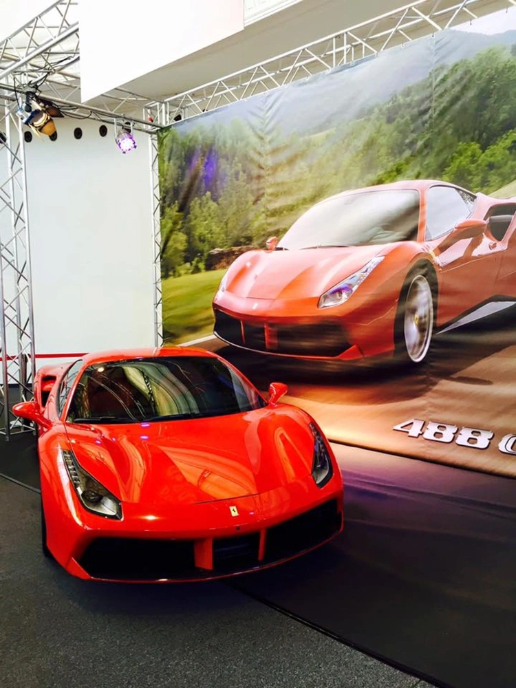 Scuderia Praha představila žhavou novinku Ferrari 488 GTB na Autoshow Praha