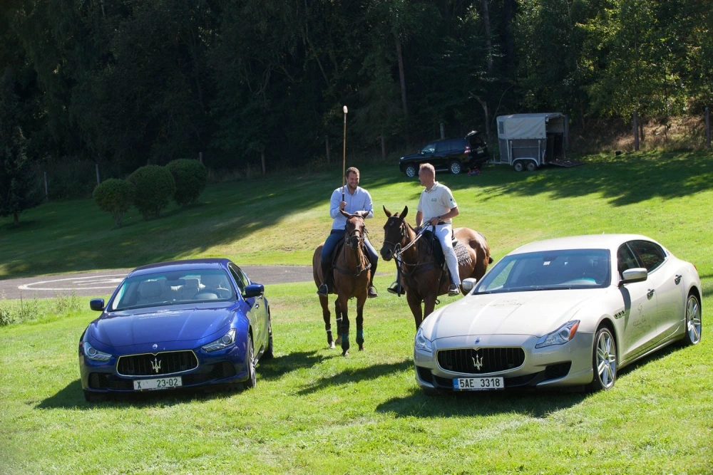 Maserati Ghibli a Quattroporte v GOLF&SPA RESORTU CIHELNY