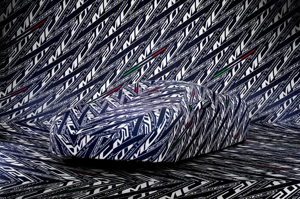Kamufláž Maserati MC20