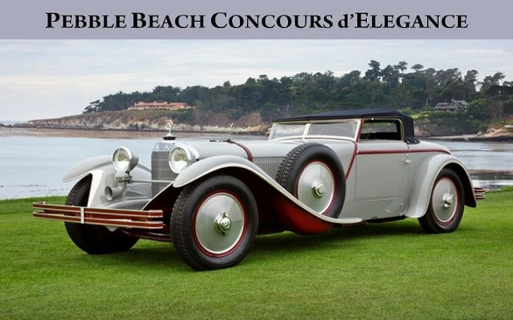 Soutěž elegance historických vozidel Pebble Beach