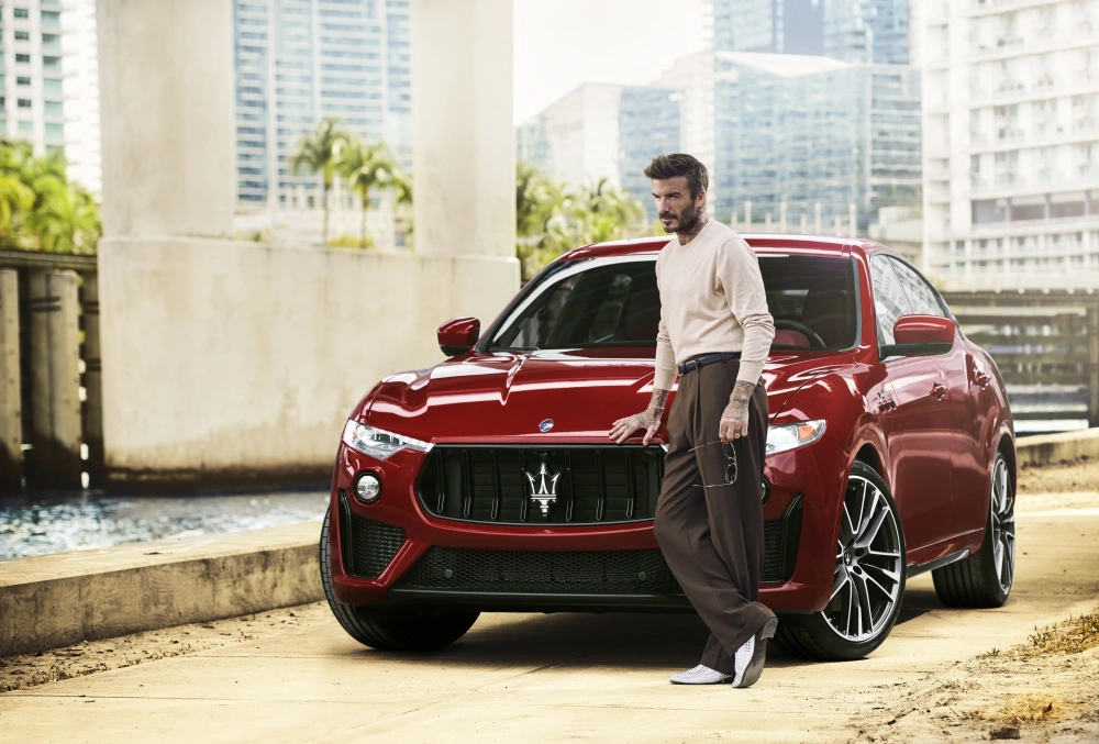 Maserati a David Beckham