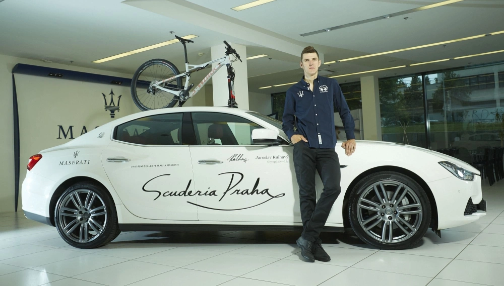 Olympijský vítěz a mistr světa v cyklistice Jaroslav Kulhavý se stal ambasadorem značky Maserati.