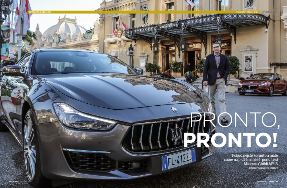 Maserati Ghibli a test v magazínu Forbes