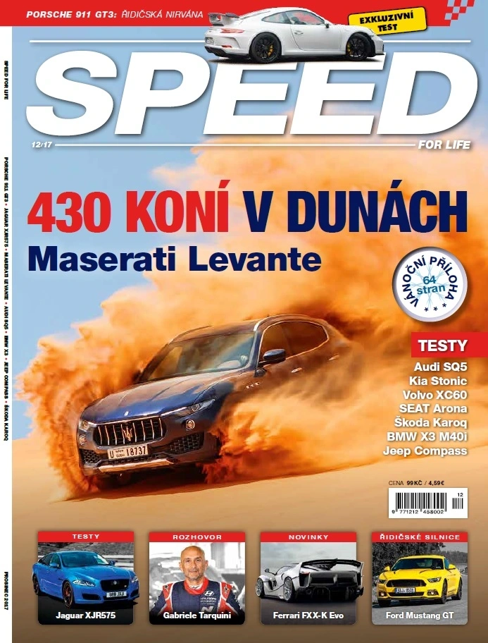 430 koní v dubajských dunách s Maserati Levante