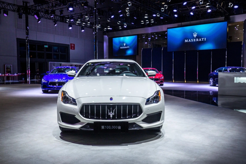 Maserati na autosalonu v Šanghaji