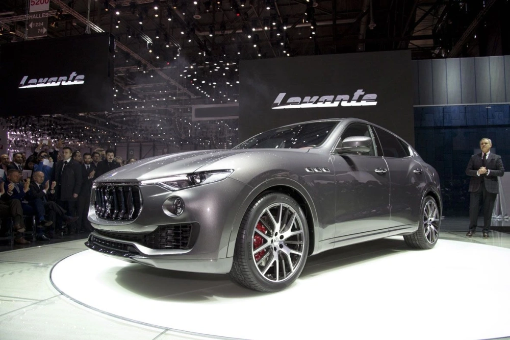 Maserati Levante SUV slavnostně odhaleno.