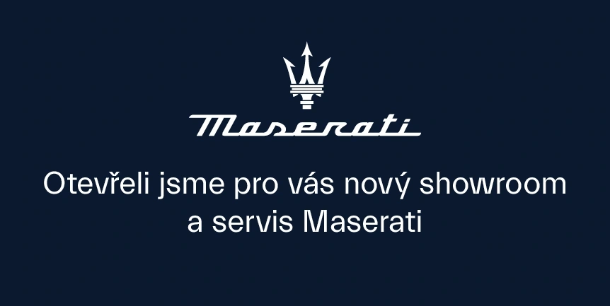 NOVÝ SHOWROOM A SERVIS MASERATI