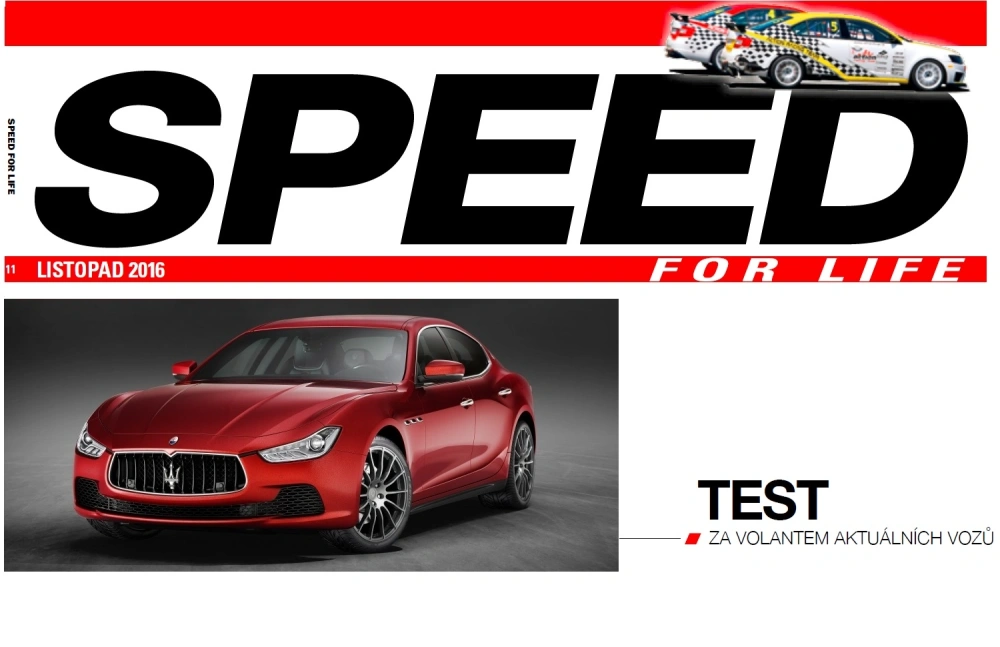 SPEED TEST - za volantem aktuálních vozů: Maserati Ghibli MY17