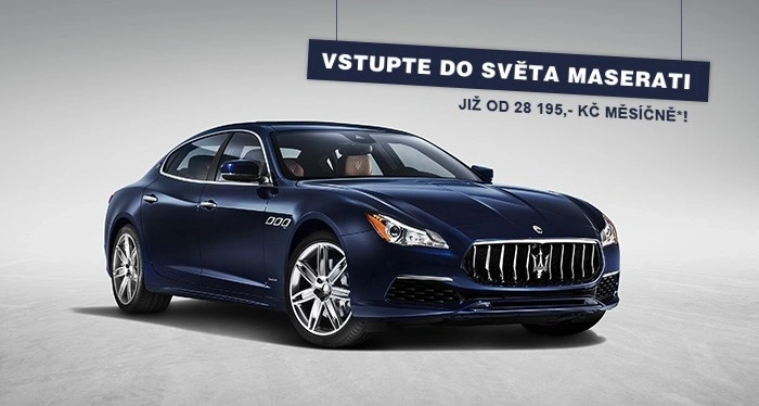 Akční nabídka na vozy Maserati Quattroporte