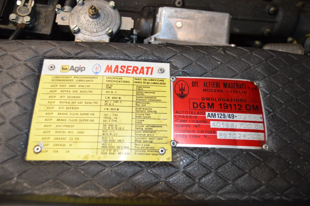 Maserati Kyalami foto 15